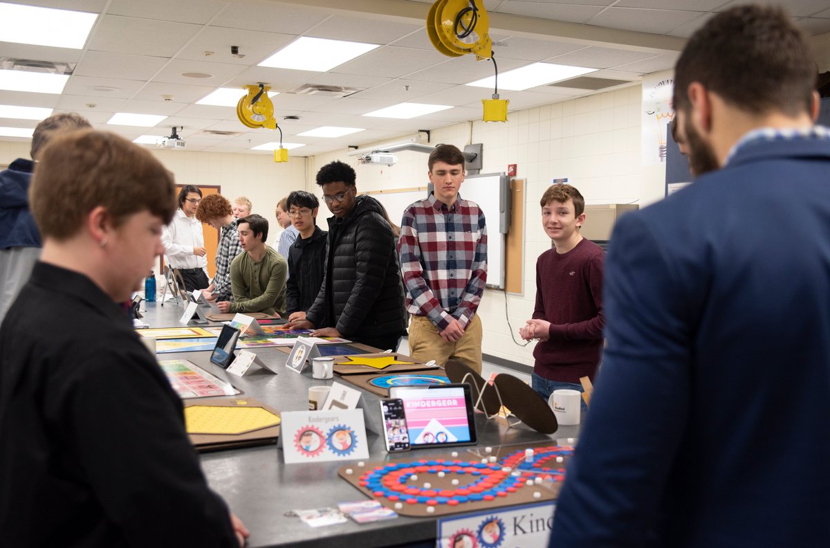 isd719's tweet photo. Fab Lab students hosted an Innovation Showcase today.

Students worked in groups to create products that meet real-world needs for elementary students with special needs.

#WeArePLSAS #RelationshipsMatter #FutureReady

Prior Lake High School https://t.co/I9KjIhrPfL