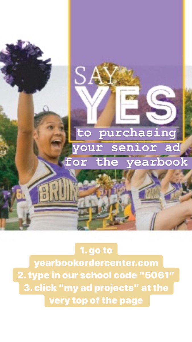 lbclassof2020's tweet photo. ATTN SENIORS!!  Order your baby ads by the end of the second quarter!!  You won’t want to miss out on this beloved tradition 🐻📕 @lakebraddockybk @TPoquis @smith2dw https://t.co/Tl3k0bZa0i