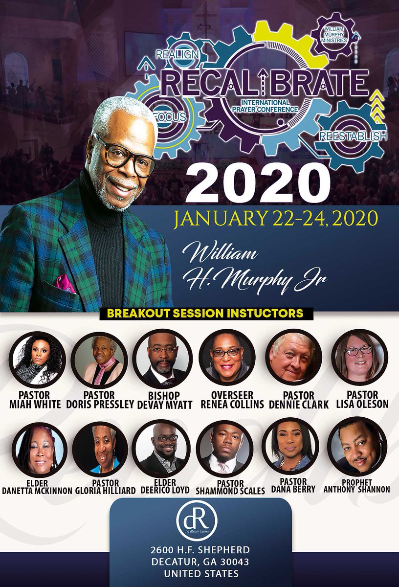 dReamcenteratl's tweet photo. #Recalibrate2020 #REfocus #REalign #REestablish #williammurphyjr #williammurphyiii #daniellemurphy #dReamcenteratl #1000peoplepraying #atlanta #ATL #prayer #intercessoryprayer #conference #prayerchangesthings #prayerwarriors #prayingthroughit https://t.co/vP91ThuwRi