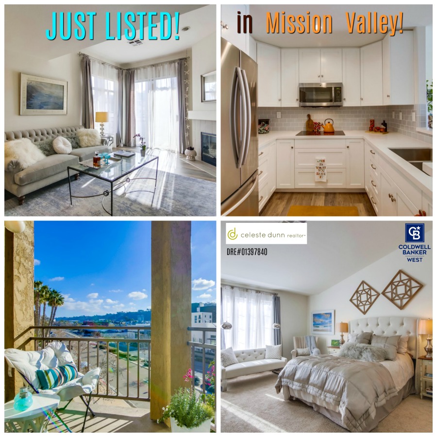 celestedunn's tweet image. JUST LISTED in Mission Valley! Luxurious &amp;amp; spacious top floor-corner unit:vaulted ceilings, fireplace,new flooring throughout,updated kitchen,custom cabinets,recessed lighting,spa-like master bath,stackable w&amp;amp;D,central A/C, wrap-around private patio, 2 parking spaces!