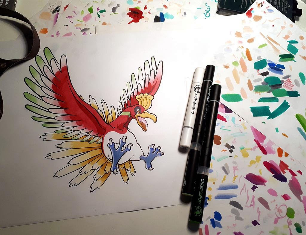 KrigerDrawing's tweet photo. Holà ! My name is Kriger and I like make some #fanarts !!
My triforce are  #markers #3Dprinting and #Blackink ;) (And sometimes a little bit #digitalart )
#PortfolioDay #pokemon #zelda #Overwatch https://t.co/pceVoWA0aJ