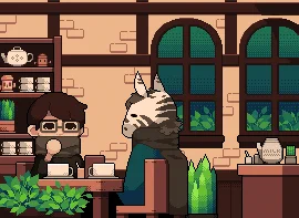 ?I make pixel animations and comics, currently also pursuing a degree in computer science. 

I'm available for freelance work! - sprites, backgrounds, covers, ambient animations, ect.
? #PortfolioDay #PixelArt
? https://t.co/9Q1Ly4NgWs 