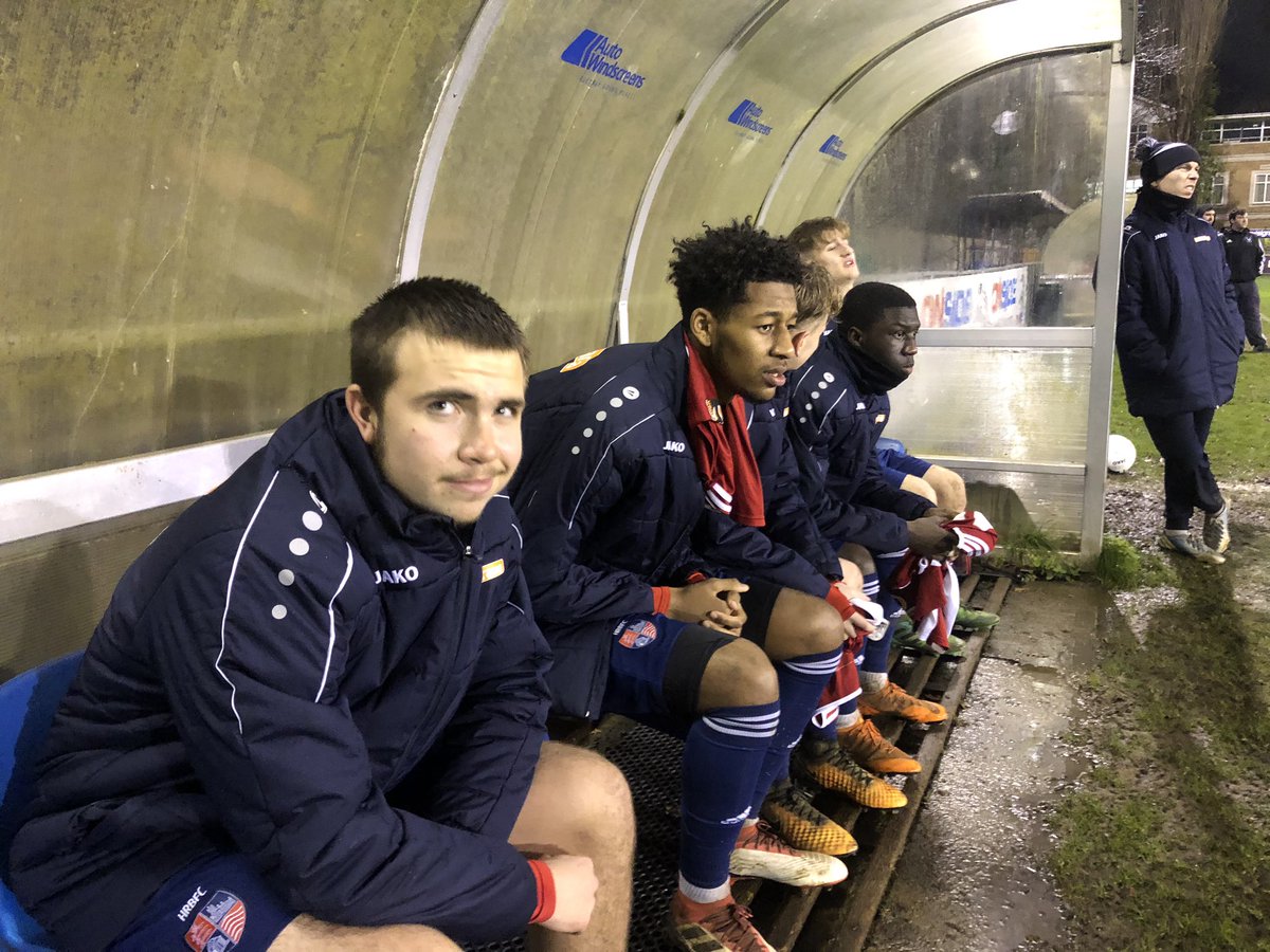 AcademyHAMRICH's tweet image. Another disappointing result tonight but the feeling is completely different. We are very proud tonight as an Academy 8 boys involved with the Senior Squad with Jamie scoring his 1st senior goal. 🔴🔵⚽️#realpathway #nationalleagueclub