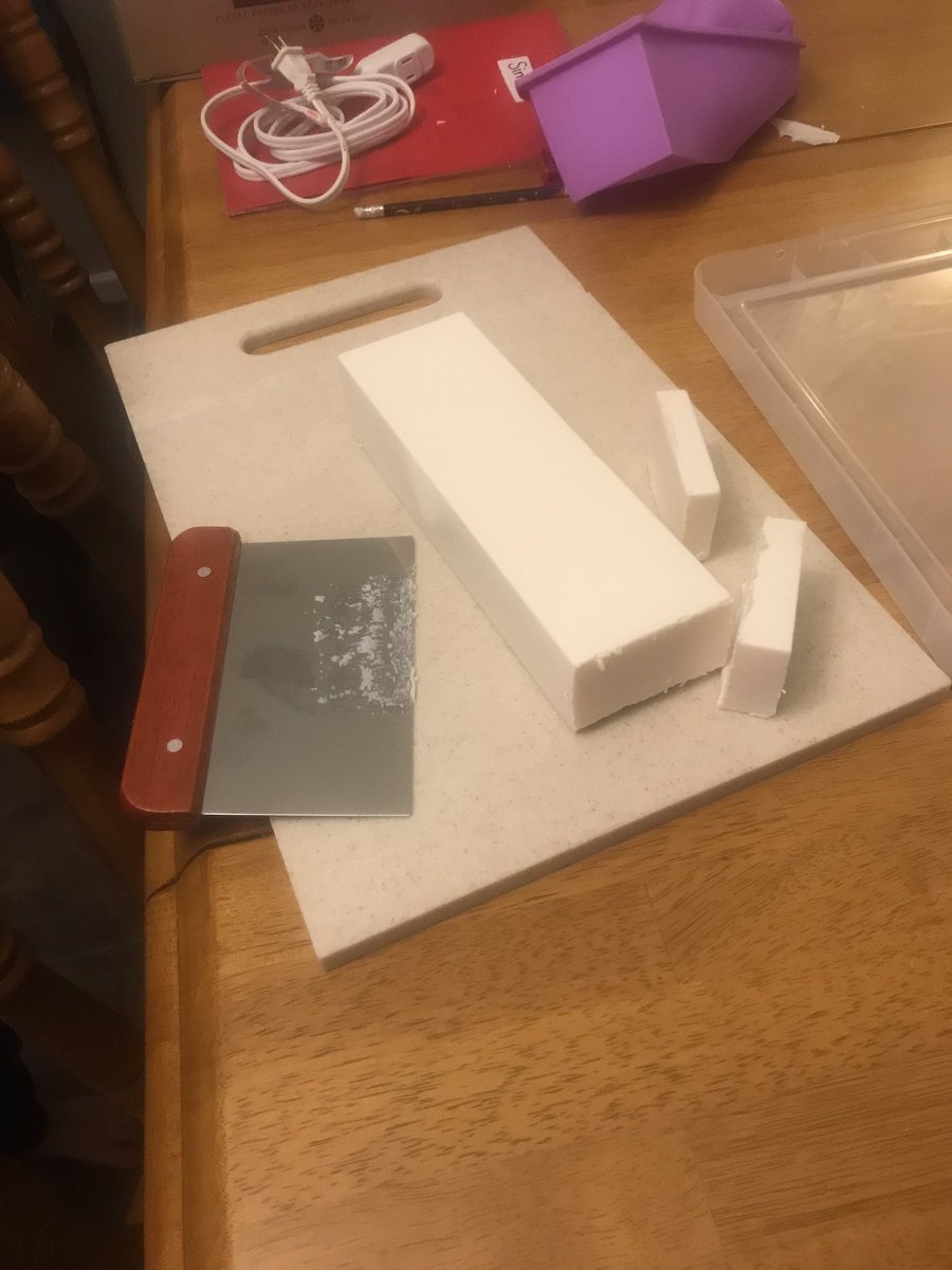 practicaltexan's tweet image. #soapmaking was interesting.  6 week wait time is an interesting concept in a same day shipping world.