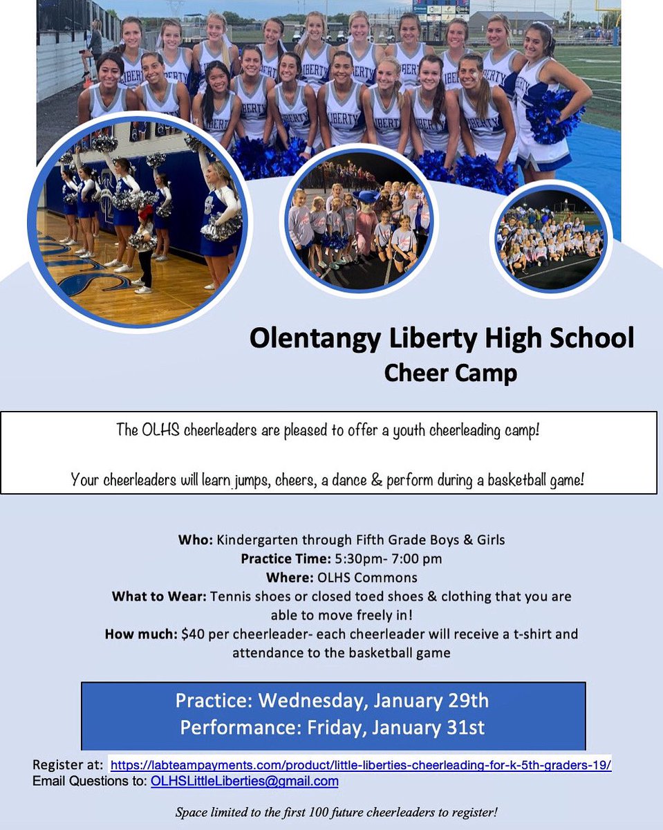 Liberty Cheerleading tweet media