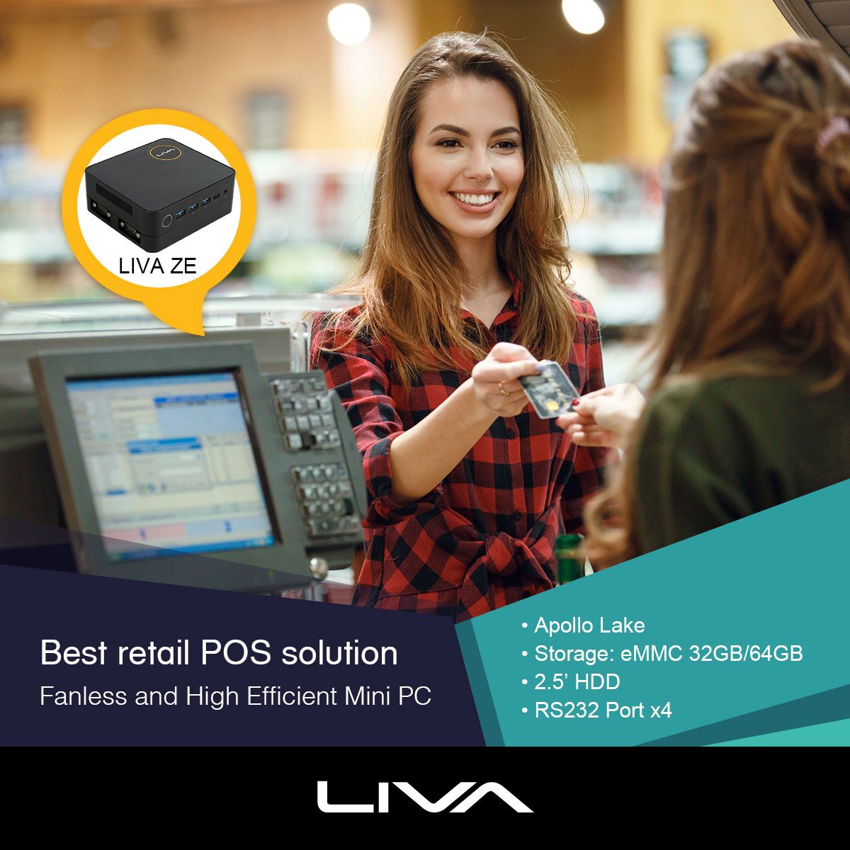 Ecs Elitegroup Liva Mini Pc Can Help The Manager Of Stores To Collect And Analyze Purchase Behaviors To Uplift The Marketing Strategy For Sales More Info T Co Aoap46baas Liva Livaze Minipc
