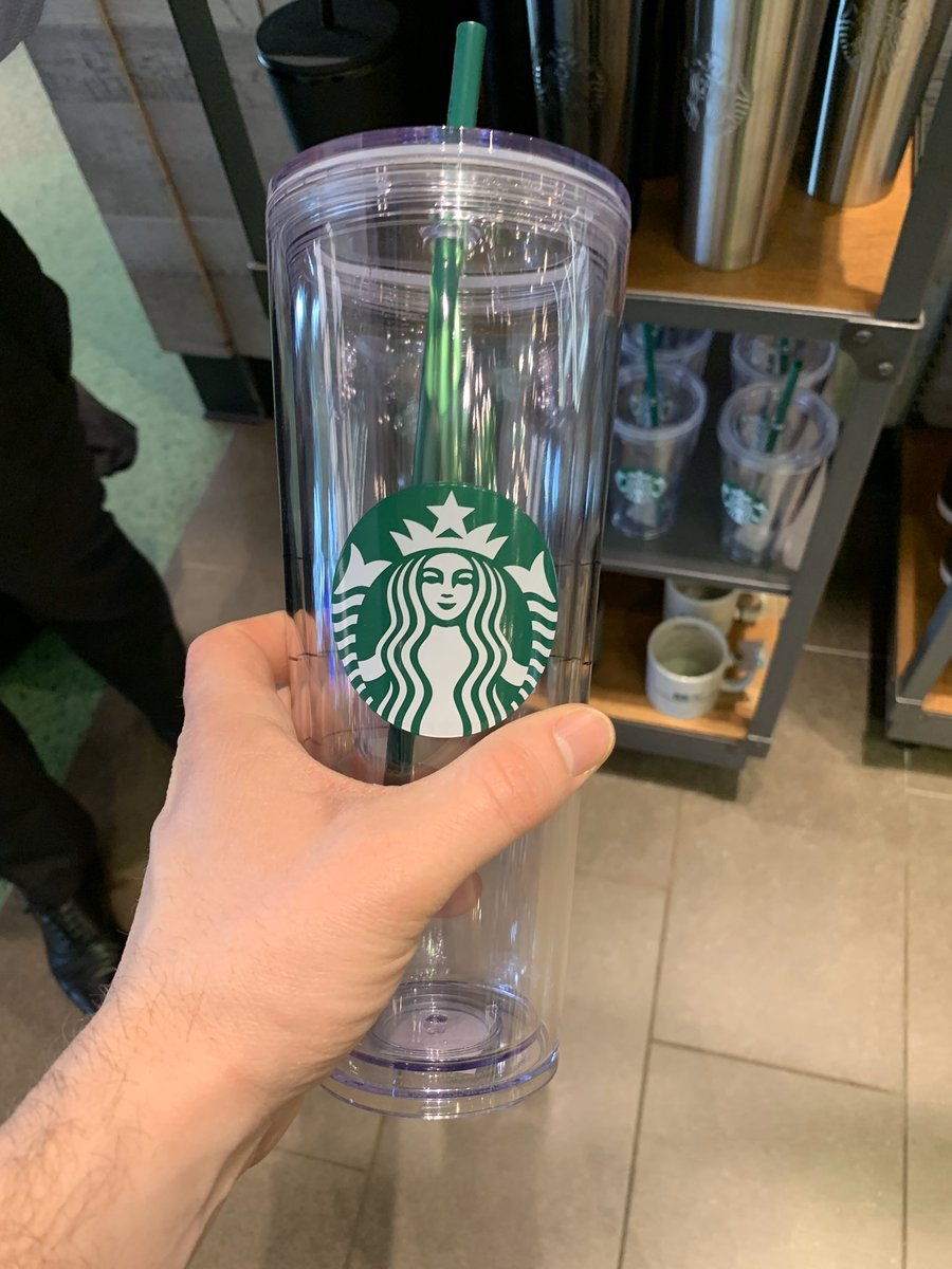 skybluehigh336's tweet photo. @Starbucks still going to charge me for a beverage after I buy a expensive reusable cup! That’s sad. Doesn’t exactly encourage reusable cups! #notecofriendly #sadday #expensivecups #starbucks #ripoff https://t.co/f29f5c5ibI