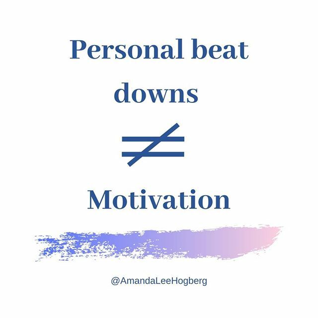 AmandaLHogberg's tweet photo. How many shitty things do you say to yourself in a day?⁠
⁠
My bet: a lot.⁠
⁠
Here's the thing with weight loss, it feels *important* to remind ourselves on the regular that we suck.  We're gross.  We're never gonna reach our goals. ⁠
⁠
Because if… https://t.co/LSvpTY71F3 https://t.co/CqSRxy3Ajn
