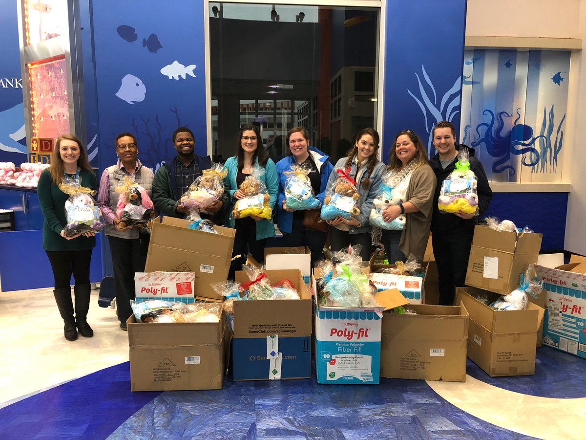 SnowCompanies's tweet photo. We were able to deliver 195 bears for the brave young patients at CHKD in Norfolk, Virginia. The teddies had been stuffed with love by Snow Companies employees during our Night of #GivingBack (a.k.a. Holiday Party). #PatientReady https://t.co/U1LH4dTbIt