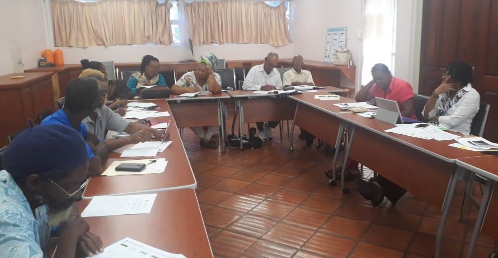 CANARICaribbean's tweet photo. #CC4FISH🐟⛵️🇧🇧 Fishers, fish vendors & processors from Millie Ifill Fish Market in Barbados took part in a workshop on Jan 13 to develop & analyse fisheries value chains to improve market operations & reduce vulnerability to climate change https://t.co/XOBY9Y7zly
#ClimateAction https://t.co/VoavU2r0bf