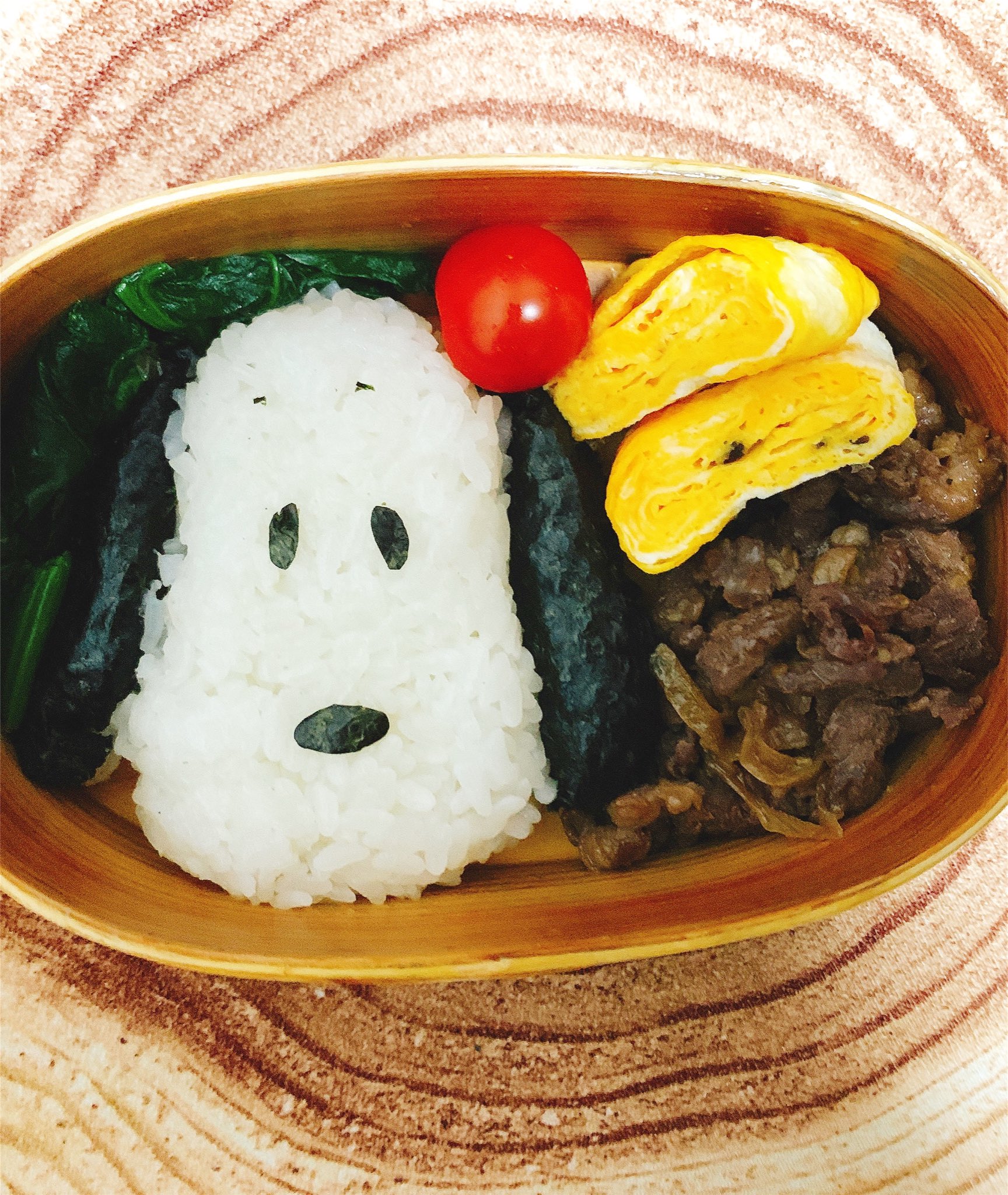 Ayako No Twitter 今日は簡単に スヌーピー 弁当です キャラ弁 Snoopy スヌーピー弁当 T Co Vkwogxvb2g Twitter