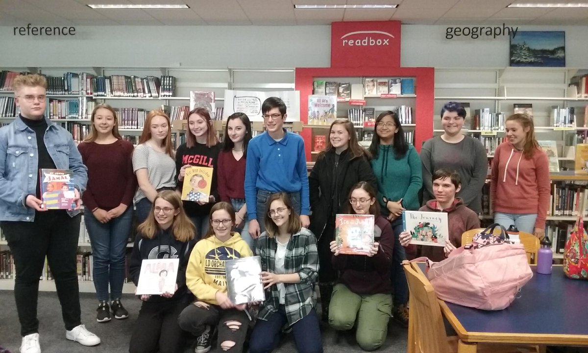 MASLibraries's tweet photo. Day 2: #ShowUsYourLibrary2020 / Our #maineschoollibraries are places of social-emotional learning & 21st c thinking! Bangor High School hosts the #WelcomingLibrary / Easton Elem School shows off their #beebots @TheCuriousCity #mainelibraries #libraryadvocacy https://t.co/2dRJho8dWR
