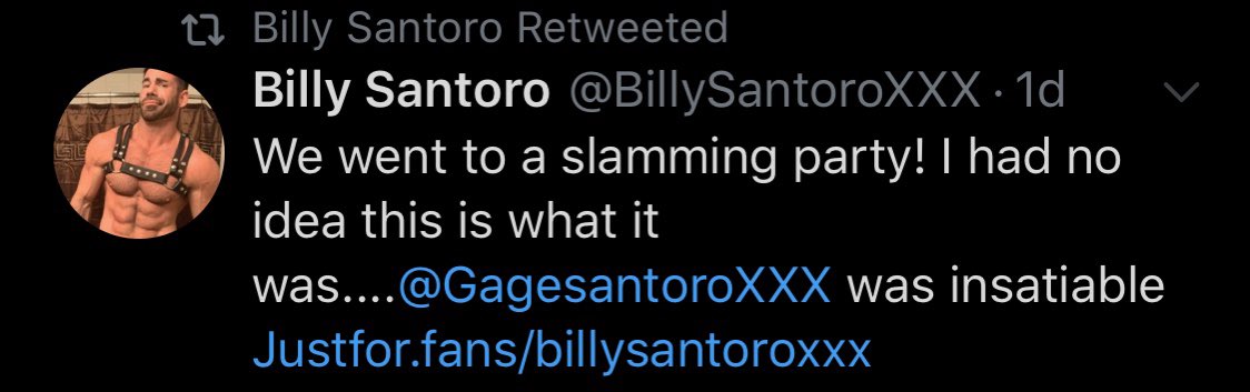 Seth santoro twitter