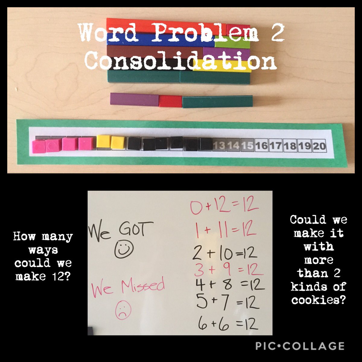 MrsUnsworthWTT's tweet image. Today we attempted our first “Word Problems”!

With all our work with #NumberSenseRoutines, we actually found this switch over to words rather smooth 😊...hooray! Flexibility 🎉