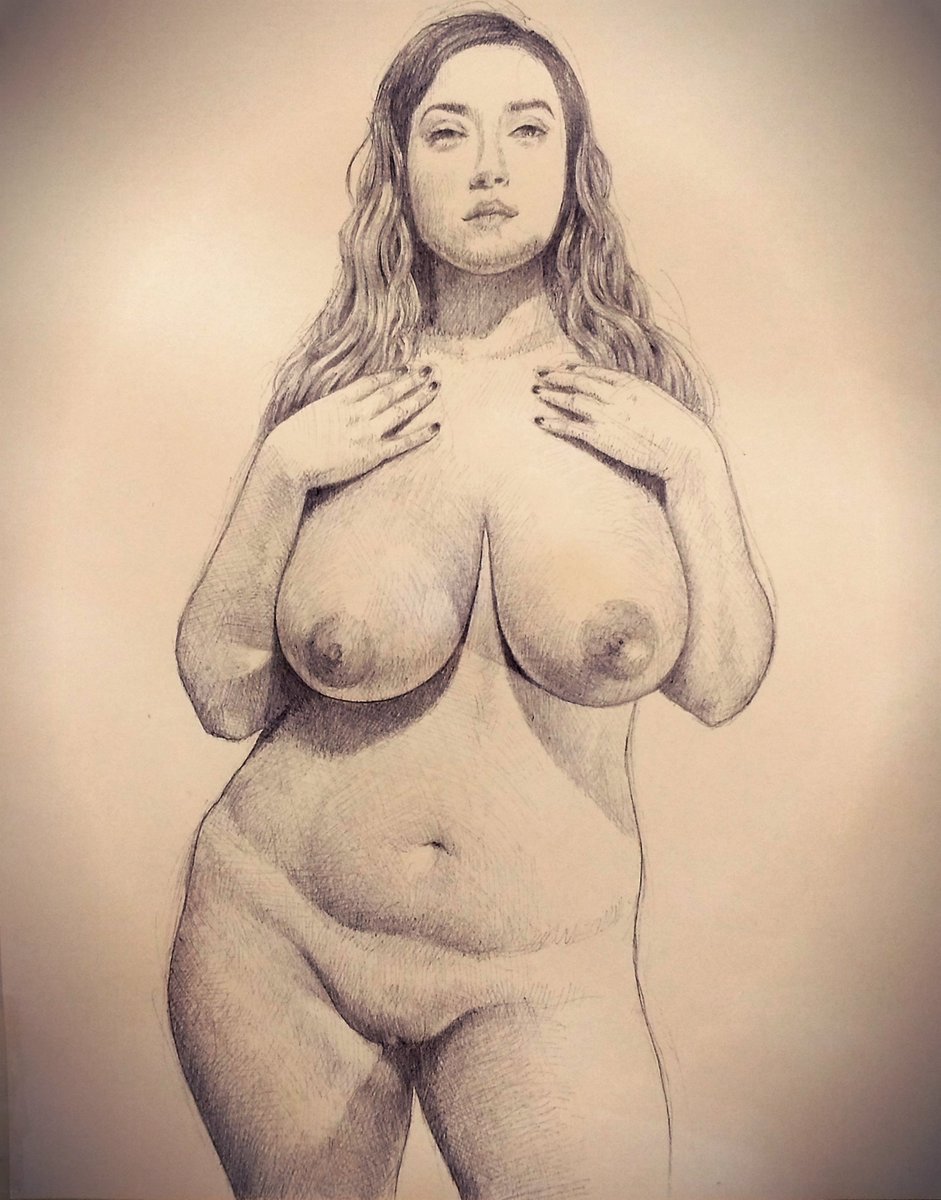 DavidLambertArt's tweet photo. Ball point pen sketch. DM me if you'd like to pose or purchase something.
#lifedrawing #figureart #figuredrawing #figuredrawingmodel #drawing #drawingoftheday #drawingfromlife #ballpointpen #ballpoint #ink #inkdrawing #inkart #curvy #bbw #sketch #figuremodel https://t.co/hztRQSs5un