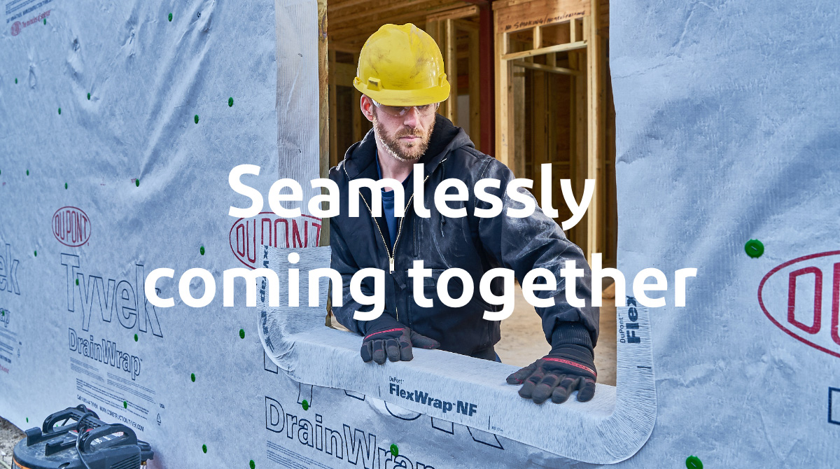 dupontpbs's tweet photo. Watch how our full portfolio of products for #allsixsides of the building envelope seamlessly work together at the @IntlBldrsShow. We're in booth C5837!  #DuPontIBS https://t.co/jMIBar9Vdw