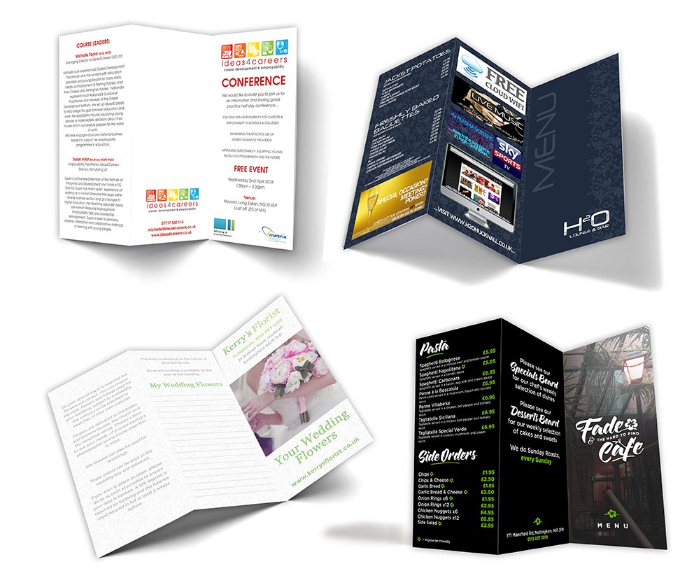 A4 Folded Leaflets now available to purchase online from only £20.00. nottinghamprinting.com/product-catego…