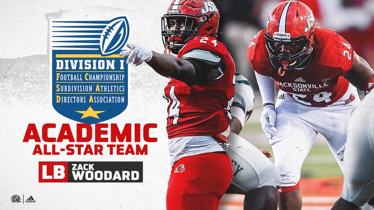 👏👏👏

JSU Linebacker <a href="/_zackwoodard05/">ZackW24</a>  has been named to the 2019 @FCS_ADA Academic All-Star Team after carrying a 3.91 GPA in the classroom while also earning All-OVC honors on the field! Congrats Zack! #StayCocky #FearTheBeak

jsugamecocksports.com/news/2020/1/14…
