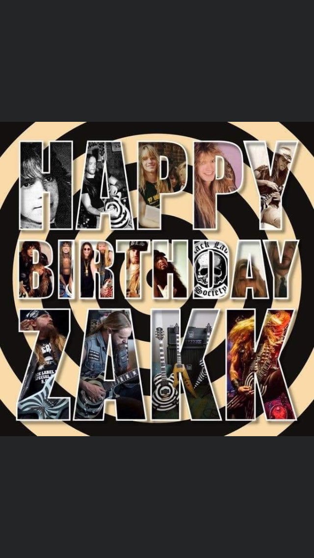 Hey Happy Birthday Zakk Wylde       hope you have a great BLS Day SDMF 