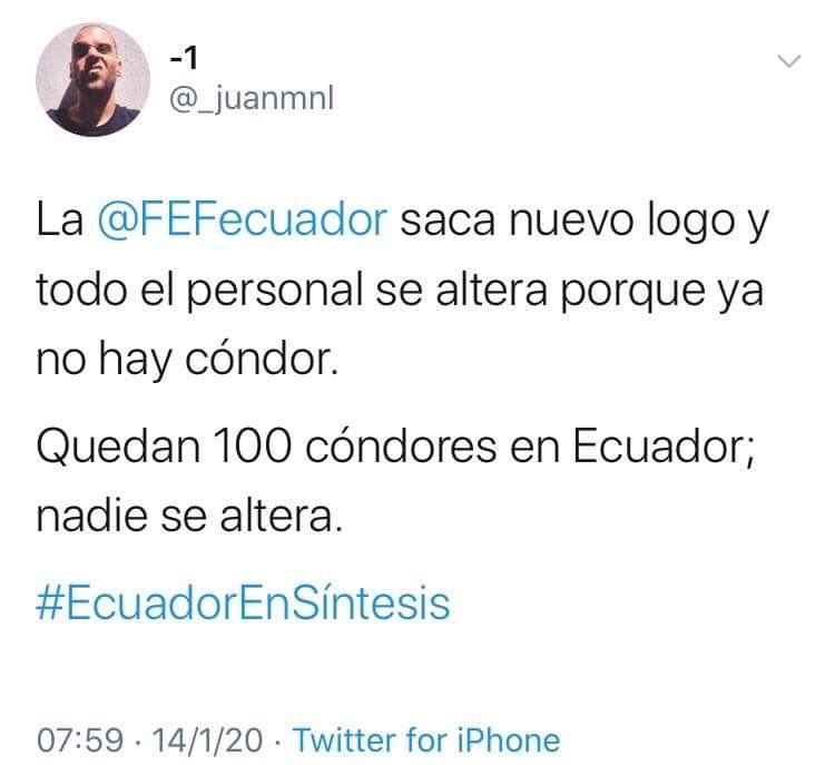 OsaConfesosa's tweet photo. 😐 Una realidad muy triste! #TransformacionFEF alterémonos porque de verdad nos estamos quedando sin cóndores y es el ave emblemática de #Ecuador https://t.co/ZPhIFdFGKa