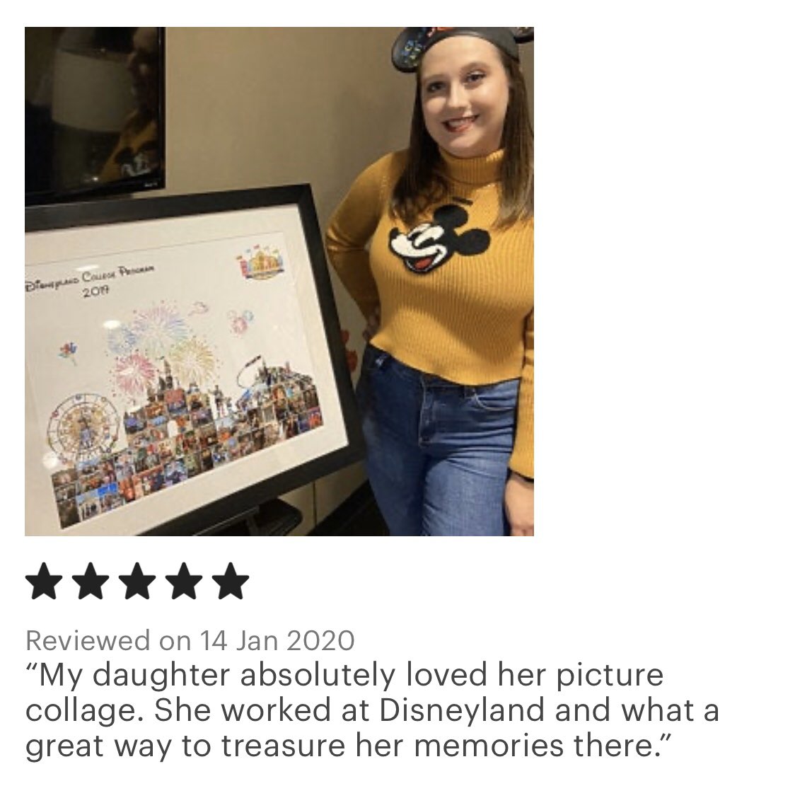 memorycollage's tweet photo. Thank you Darla for leaving such amazing feedback and sending in your pictures, the collage looks amazing I’m thrilled your daughter loved it
https://t.co/houdLElf70
#MemoryCollage #Disneyland #California #DisneyCollege #disneycollegeprogram #DisneyCollage #disneycastmember https://t.co/aMkfdMiOkh