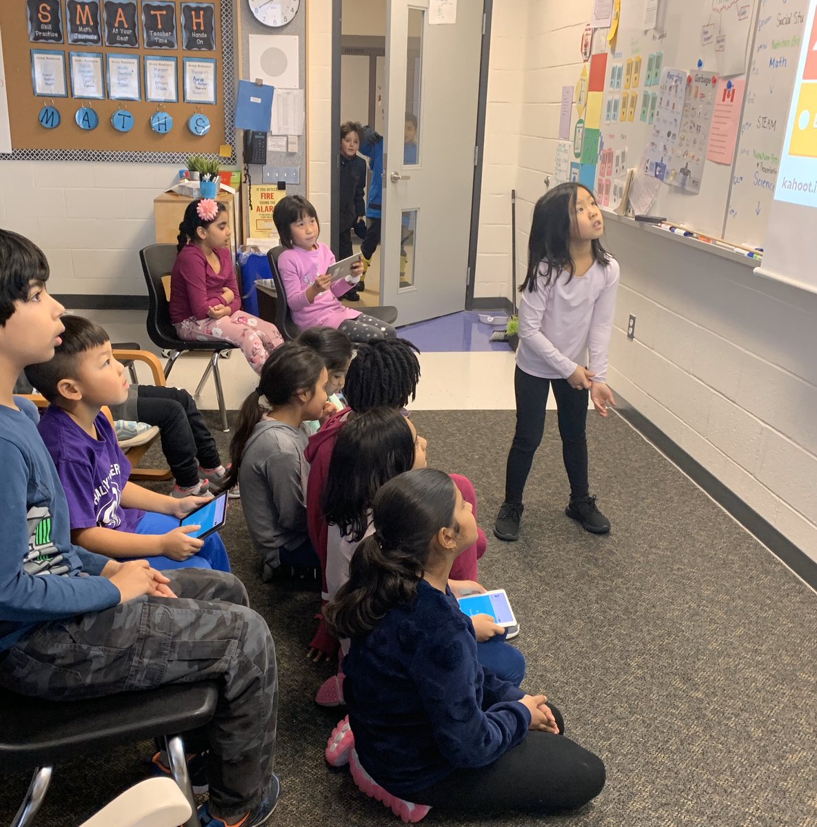 <a href="/WhaleysEco/">Whaley's Corners Eco</a> is planning class visits to remind <a href="/WhaleysCorners/">Whaley's Corners PS</a> classes of some important Recycling and Garbage tips with a fun Kahoot game M made. We had fun testing it out today!