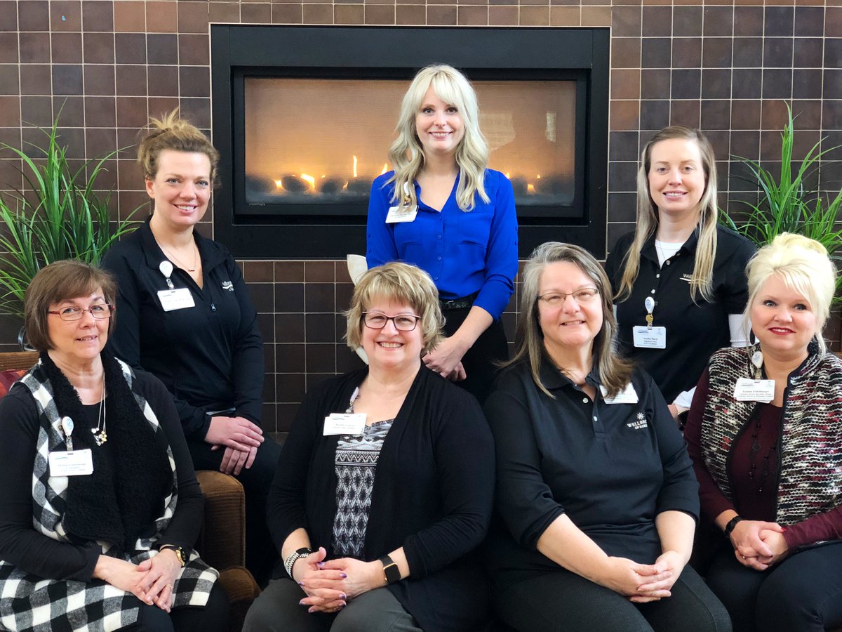 WellbrookeK's tweet photo. Our Environmental Services, Plant Operations, Administration, Nursing and Therapy team are among the many reasons why we are confident a #SweetNebraska is in our future! @LeighAnnBarney @WMBHoosier @PapaFabe @am_dunk https://t.co/bNC9OHShvW