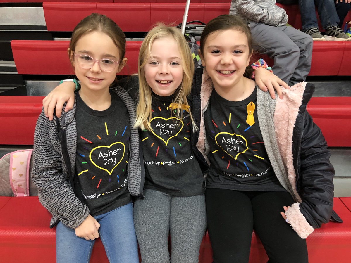 AnthonySchool's tweet photo. Today we are remembering Asher Ray and showing our support for childhood cancer awareness. The Anthony School is so thankful for the impact Asher had on all of us. #TAStudents #TAScommunity #BrooklynProjectFoundation https://t.co/HeppEsFqq7