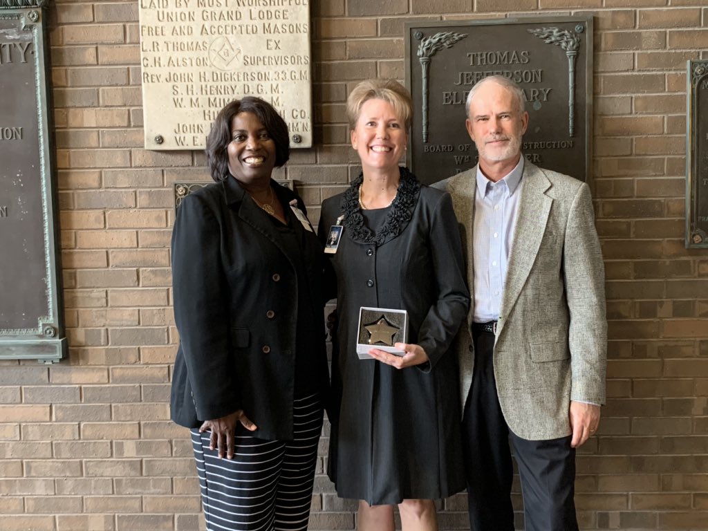 Dina Wyatt appointed principal at Jackson ES. Thank you for your dedication to our students.