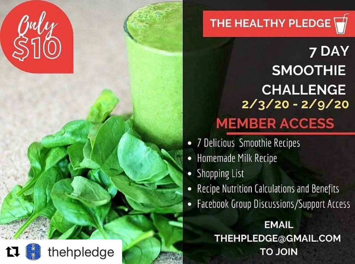 The Healthy Pledge tweet media