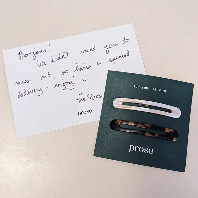 kikiverde's tweet photo. https://t.co/Ph21xSGB73 Thank you @prose for the special delivery of my hair clips! Yet another reason why you're the best! 😃 I'm so excited to wear them!
#prosehair #companiesthatcare https://t.co/ENJYH3dr0I