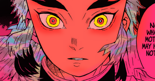 norn noszka tattoos now (@speedballhippie.bsky)さんがTwitterに投稿した煉獄杏寿郎(鬼滅の刃)のイラスト。