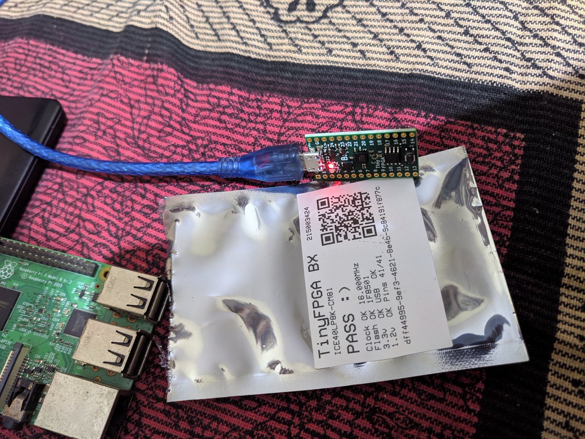 _neerajpal's tweet image. New member in my hardware family. #TinyFPGA
Ready to learn and play with it.😍
Thanks @TinyFPGA