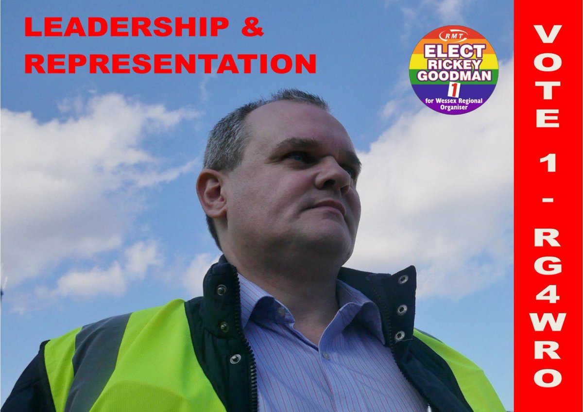 RickeyGoodman4RMTWessex Regional Organiser tweet media