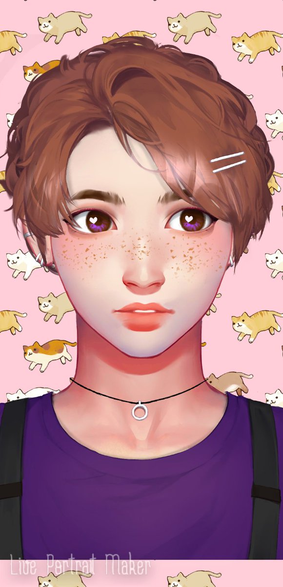 FeyMitsukuni's tweet photo. Me as a boy (and with natural hair color)
#LivePortraitMaker https://t.co/aXHIY7NV3w
