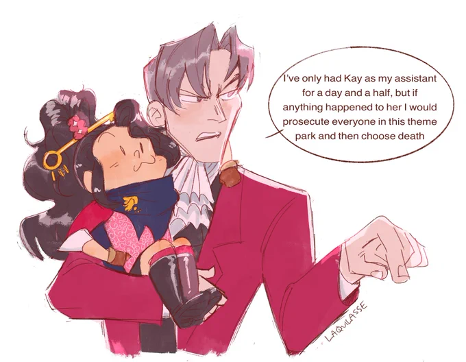 I love The Kidnapped Turnabout SO MUCH #AceAttorney 