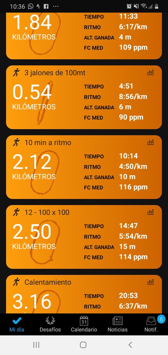 jmanuelm3x23's tweet photo. Martes de pista, la extrañaba, algo ligth para arrancar pero cada visita sera mas intensa
#SuicideSquad
#Boston2021
#DeSangreNaranja
#YTuLimiteDondeEsta
#TodosSomosHormigas
#RunNowBeerLater
@LoveRunSmile
@ComuniRunners
@Training_10K https://t.co/XtdcnIn6tM
