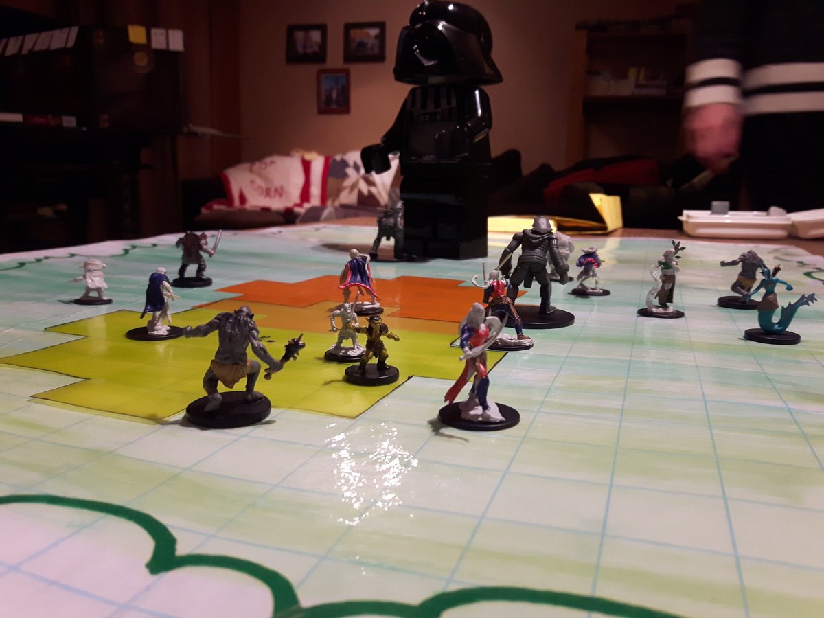 AngelDTrodden's tweet photo. Tonight in our #dnd #homebrew, we find out our castle has the ability to turn into a transformer/voltron thingy. Right at the right time; as an army approached us. We had to improvise with an old Vader alarm clock. @LooksLikeNick @lookslikeToni @lookslikecrystl https://t.co/1uaNAJF5kE