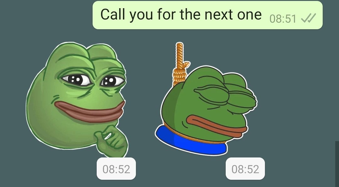 RuYi051's tweet photo. Either they were made for each other or I am constantly making my friend kill themselves https://t.co/4WxljyVIx3