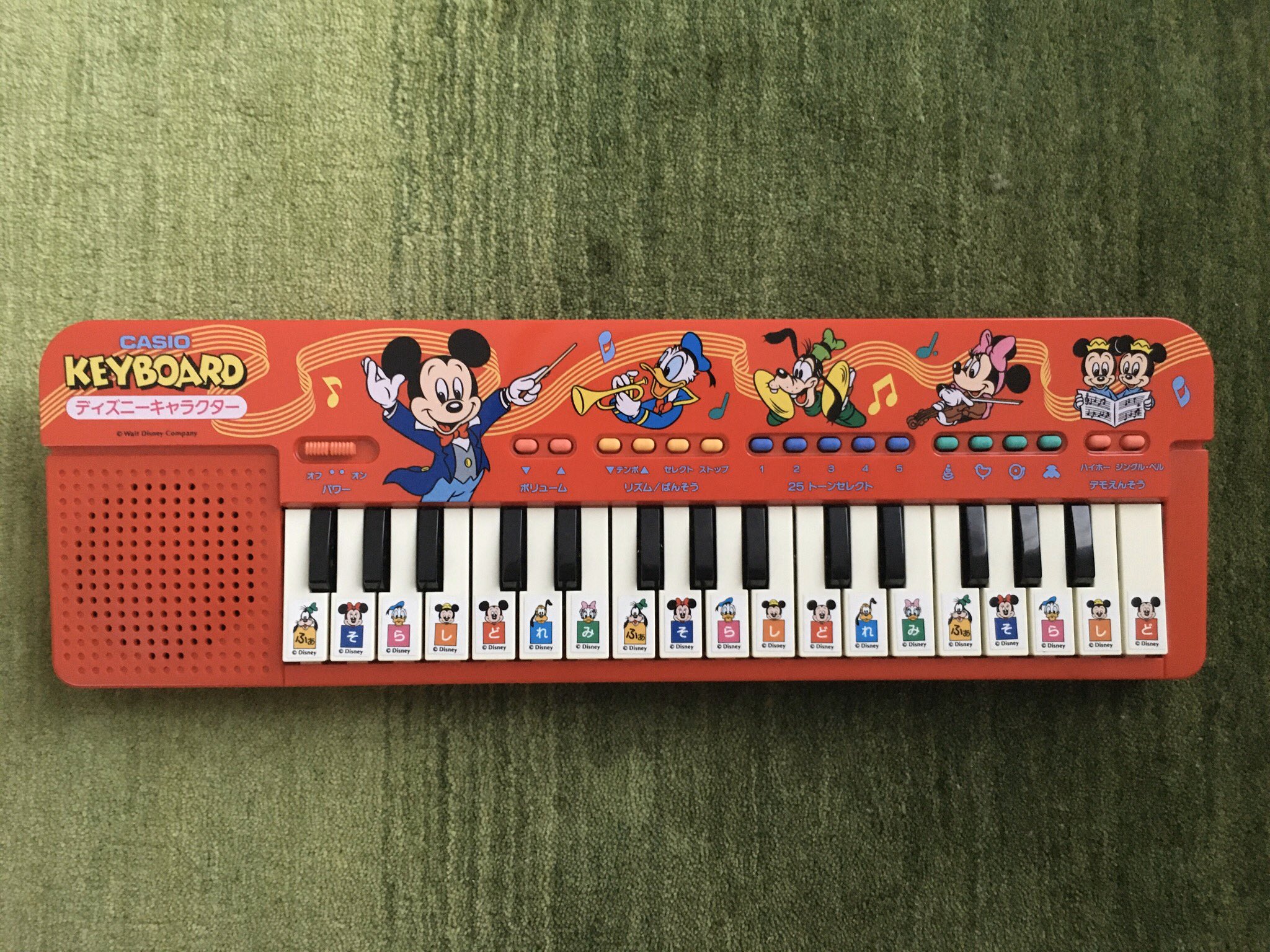 ディズニーキャラクター DY-5キーボード CASIO (Pin ディズニーキャラクター DY-5キーボード CASIO (Pin