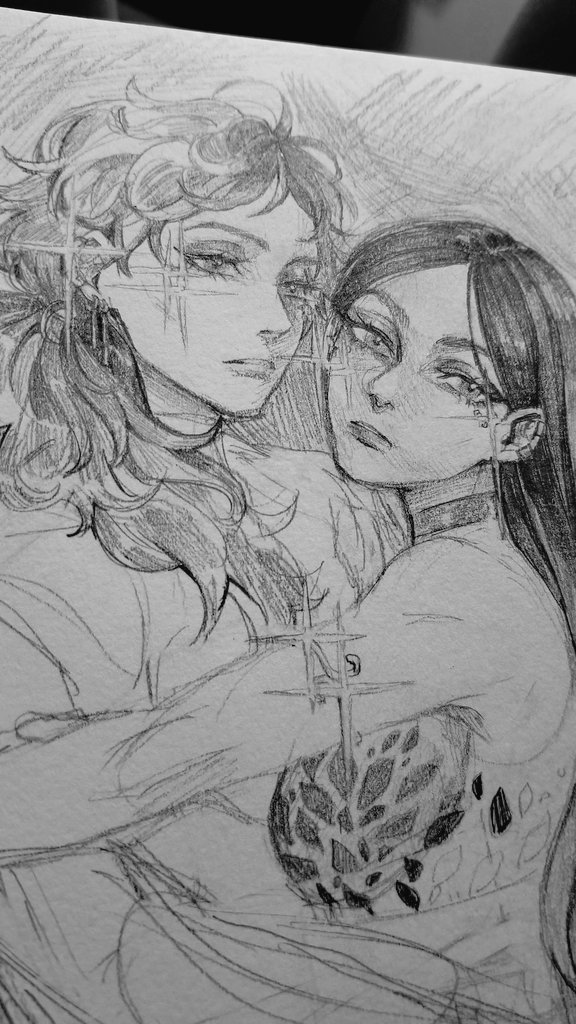 Heres something different I've been doodling during classes lol