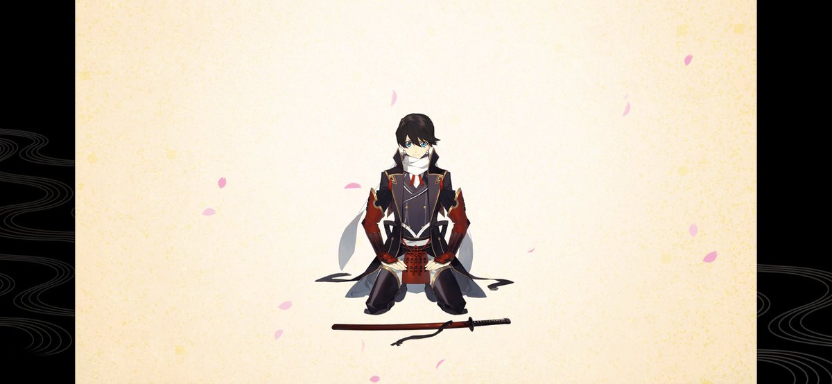 マオシャ Game Pa Twitter 5周年跪座イラスト セリフ 和泉守兼定 堀川国広 極 堀川くん 極になってカネサンカネサンばっかり言ってたけどあなた しっかりしたわねぇ