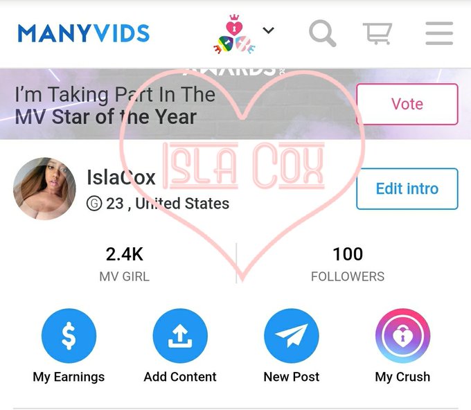 Yay! I hit 100 followers on manyvids!!!  Thank you all for the support 🥰 https://t.co/uAdvKTXmYO<a href="/tag/mvsales"class="tags"><span>#mvsales</span></a>