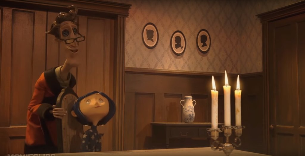 Film Easter Eggs & Details on X: "In 'Coraline' (2009), there are 3 pictures of the later revealed ghost children, captured by the other mother https://t.co/AokogAHd8N" / X