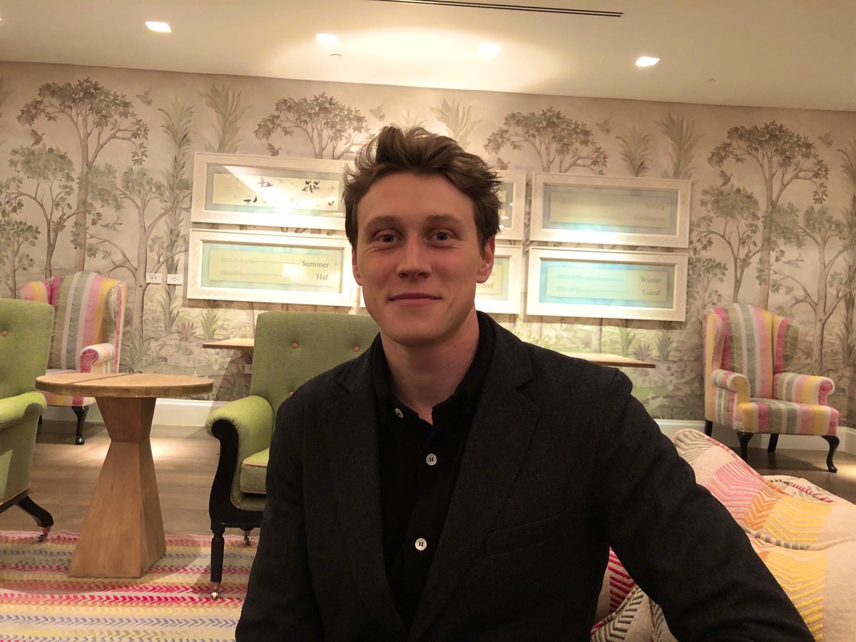 skysmadden's tweet photo. y’all better respect george mackay and his career defining performance in 1917 or else... https://t.co/Ja51aulRgN