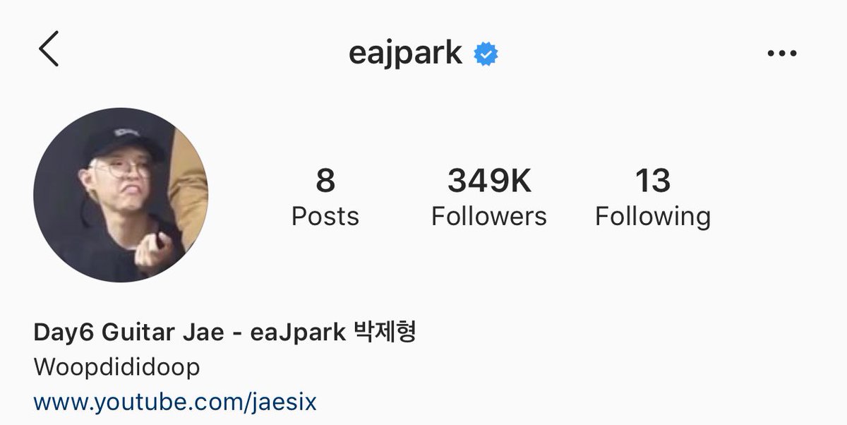 woosungs_ham's tweet photo. @Jae_Day6 Anyways, congrats!! You’re now verified as the REAL eaj 👍🏻👍🏻 https://t.co/g2rBipNHrY