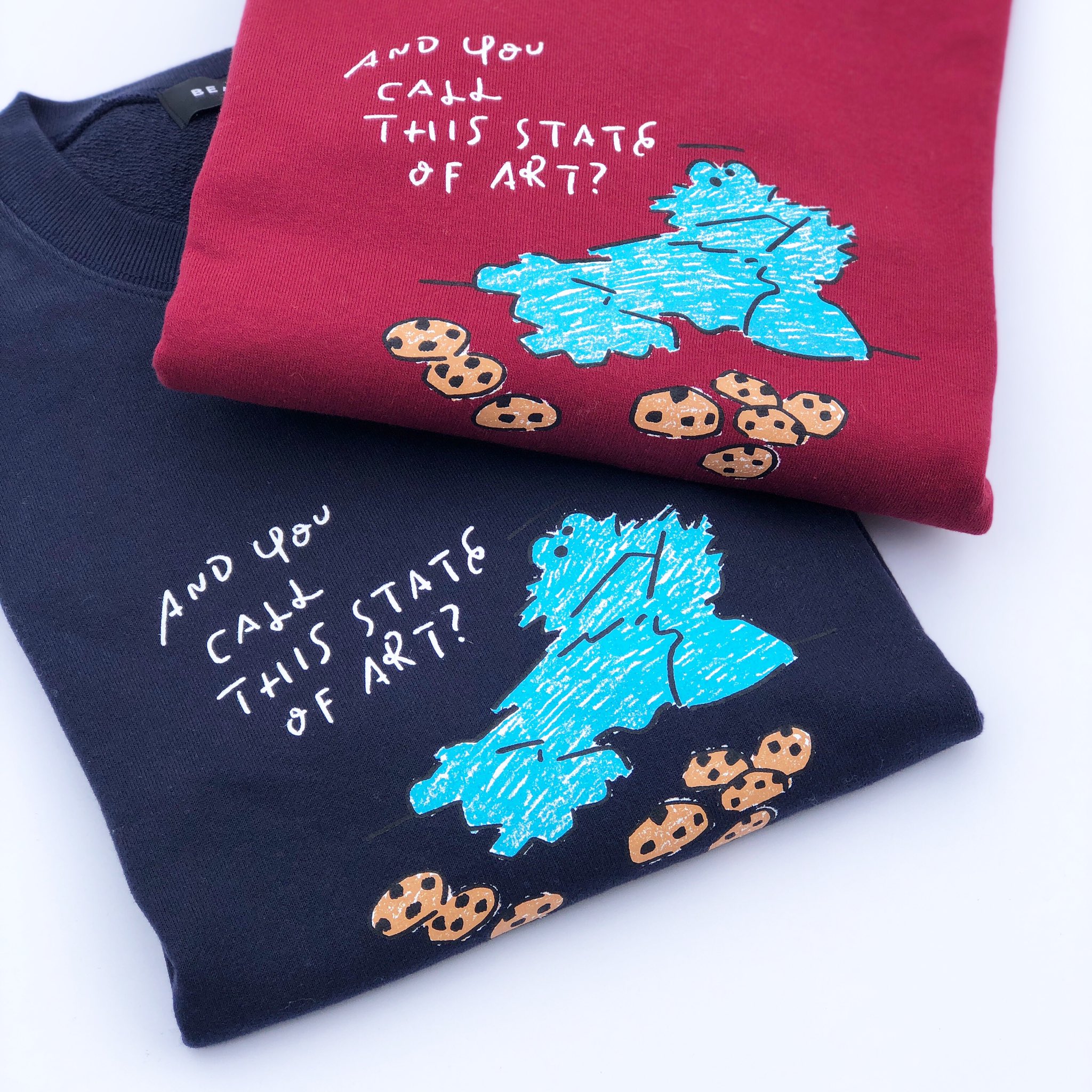 藤井大丸 Sesame Street Yu Nagaba Beams 1f Beams イラストレーター長場雄さんと Beams のコラボレーションアイテム 大好きなクッキーを並べるクッキーモンスターのイラストや セサミストリートのキャラクターたちのイラストのパーカー 藤井大丸 Sesame Street Yu Nagaba Beams 1f Beams イラストレーター長場雄さんと Beams のコラボレーションアイテム 大好きなクッキーを並べるクッキーモンスターのイラストや セサミストリートのキャラクターたちのイラストのパーカー