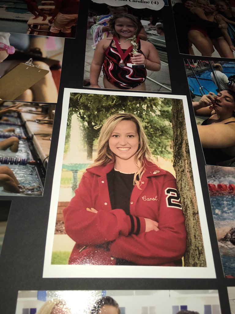 jilleichhorn's tweet photo. So hard to believe it is already Senior Night! What fun it has been and looking forward to the future! #seniorposter #14yearsofpictures https://t.co/YA6ZWwN087