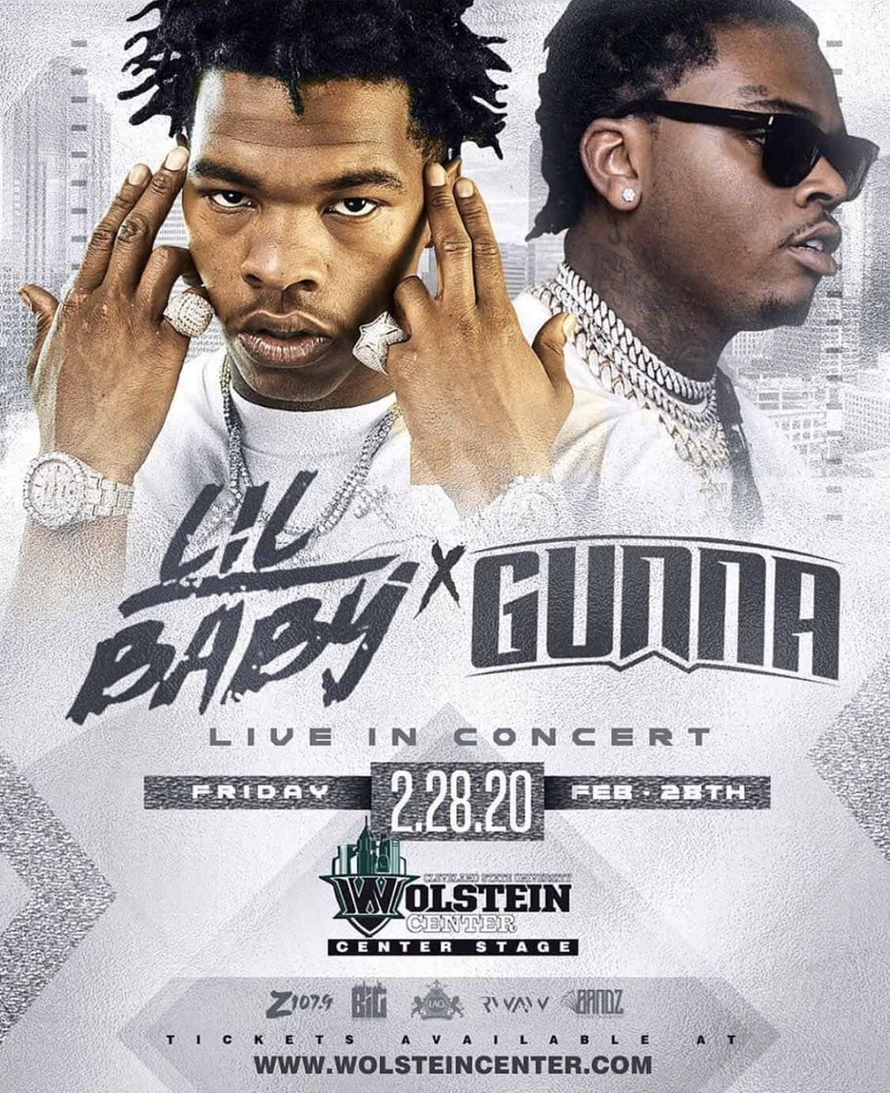 thatsmisschloe's tweet image. #Feb28Th @lilbaby4PF  @1GunnaGunna  PERFORMING LIVE IN CLEVELAND OHIO 🔥🔥🔥🙌🏾🙌🏾🙌🏾 &amp;amp; The WOLSTEIN CENTER