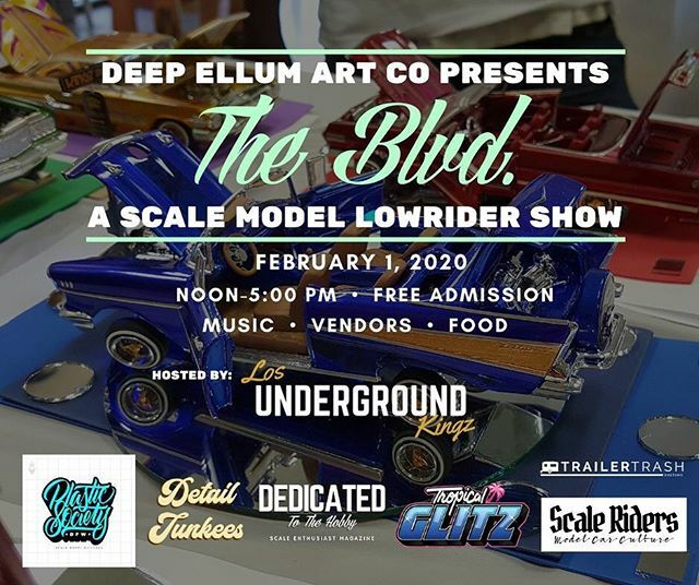 Scaleriders's tweet photo. The Blvd. Feb 1st Texas #modelcarshow #scaleriders #modelcarculture https://t.co/k1FUnsjBjH https://t.co/xDTid10Xv4